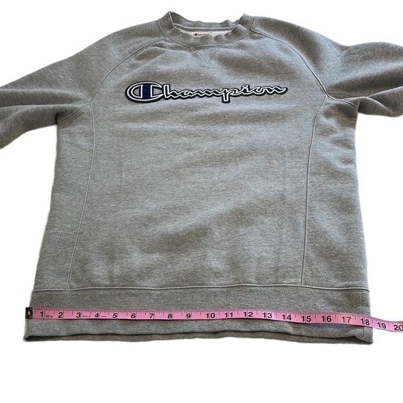 Champion Sweatshirt Long Sleeve Crewneck - Size Small - Picture 9 of 12